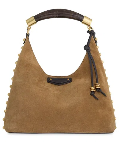 Rebecca Minkoff Nolita Small Top Handle Hobo Handbag In Brown