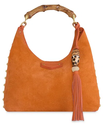 Rebecca Minkoff Nolita Small Top Handle Satchel Handbag In Orange