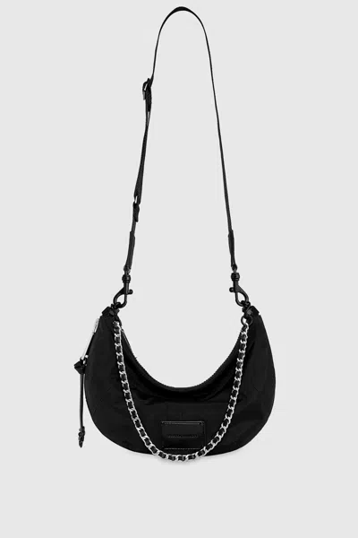 Rebecca Minkoff Nolita Zip Around Crossbody Bag In Black