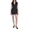 Rebecca Minkoff Nyla Blazer Dress In True Black