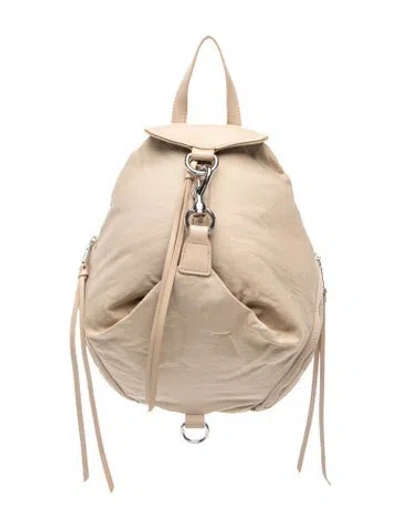 Pre-owned Rebecca Minkoff Nylon Backpack In Neutral