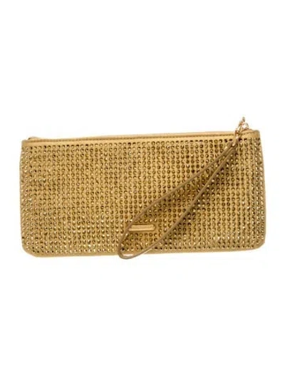 Pre-owned Rebecca Minkoff Nylon Clutch In Yellow