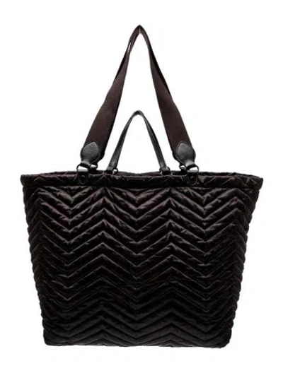 Pre-owned Rebecca Minkoff Nylon Tote In Black