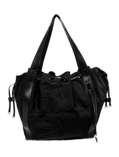 Pre-owned Rebecca Minkoff Nylon Tote In Black
