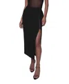 Rebecca Minkoff Odette Pencil Skirt In True Black