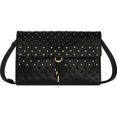 Rebecca Minkoff Ombré Stars Edie Medium Crossbody Bag In Black