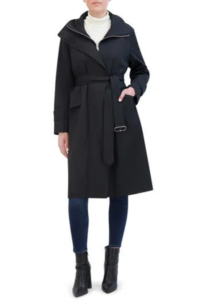 Rebecca Minkoff Oversize Trench Coat In Black