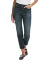 Rebecca Minkoff Ozzy Stud Skyline Wash Straight Jean In Blue