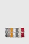 Rebecca Minkoff Patchwork Clutch Bag In Multicolor