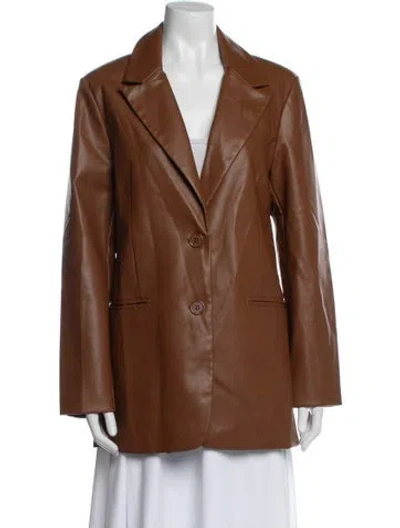 Pre-owned Rebecca Minkoff Peacoat In Brown