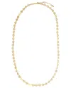 Rebecca Minkoff Plated Peace Sign Necklace In Gold