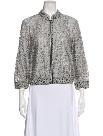 Pre-owned Rebecca Minkoff Printed Jacket In Multi