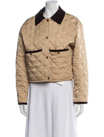 Pre-owned Rebecca Minkoff Printed Utility Jacket W/ Tags In Neutral
