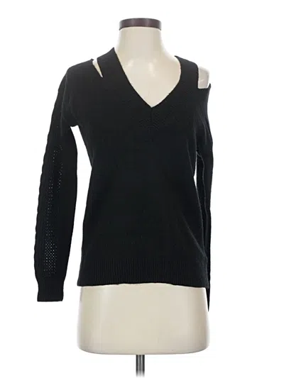 Pre-owned Rebecca Minkoff Pullover Sweater In Black