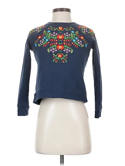 Pre-owned Rebecca Minkoff Pullover Sweater In Blue