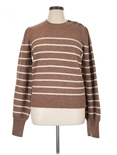 Pre-owned Rebecca Minkoff Pullover Sweater In Brown