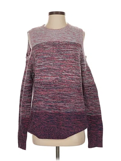 Pre-owned Rebecca Minkoff Pullover Sweater In Burgundy