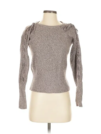 Pre-owned Rebecca Minkoff Pullover Sweater In Gray