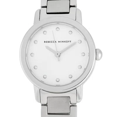 Rebecca Minkoff Quartz Stainless Steel Women's Watch 2200332 In Metallic