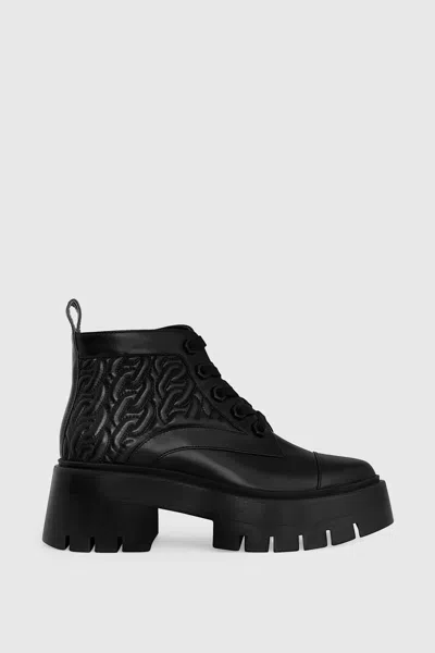 Rebecca Minkoff Quilted Combat In Black