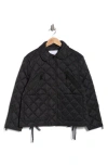 Rebecca Minkoff Quilted Moto Jacket In Black