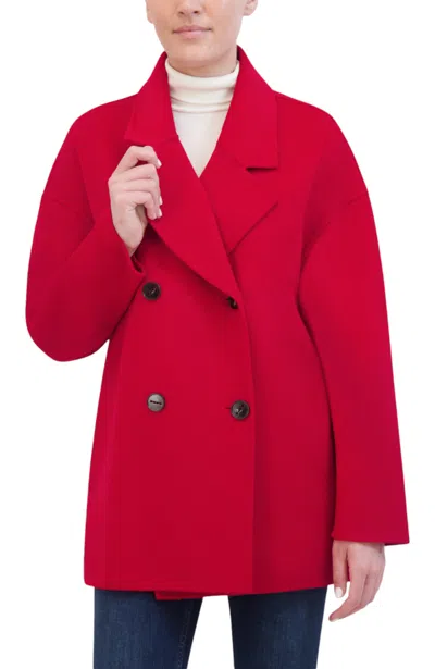 Rebecca Minkoff Double Face Jacket In Lipstick Red