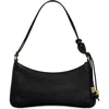 Rebecca Minkoff Reina Leather Shoulder Bag In Black