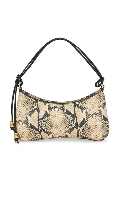 Rebecca Minkoff Reina Shoulder Bag In Oro Snake