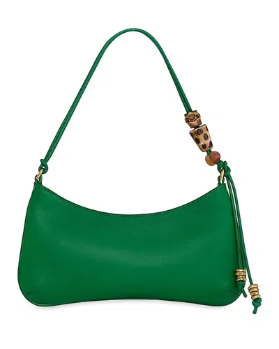 Rebecca Minkoff Reina Small Leather Shoulder Bag In Green