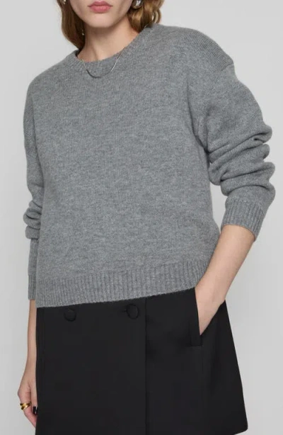 Rebecca Minkoff Remi Oversized Sweater In Elephant