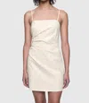 Rebecca Minkoff Riley Embellished Mini Dress In Chalk In Multi