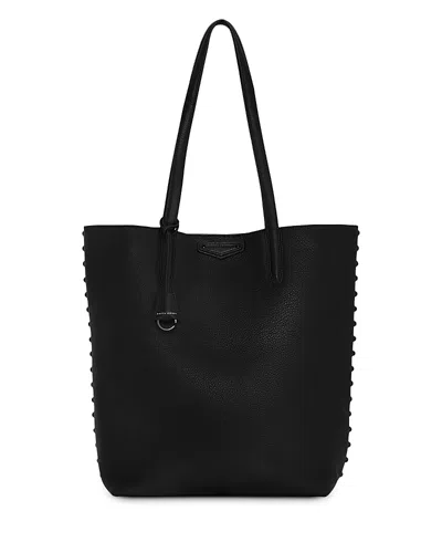 Rebecca Minkoff Riley Large Leather Tote Bag In Black