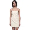 Rebecca Minkoff Riley Embellished Mini Dress In Chalk In Chalk