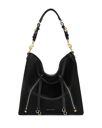 Rebecca Minkoff Rivington Hobo Bag In Black