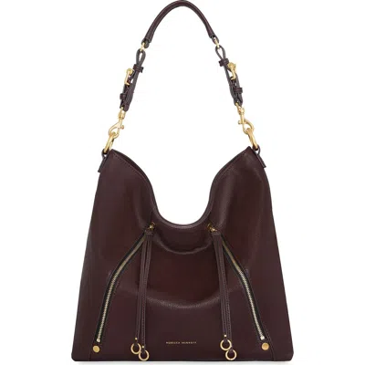 REBECCA MINKOFF REBECCA MINKOFF RIVINGTON LEATHER HOBO BAG