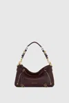Rebecca Minkoff Rivington Small Shoulder Bag In Brown