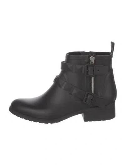Pre-owned Rebecca Minkoff Rubber Boots In Black