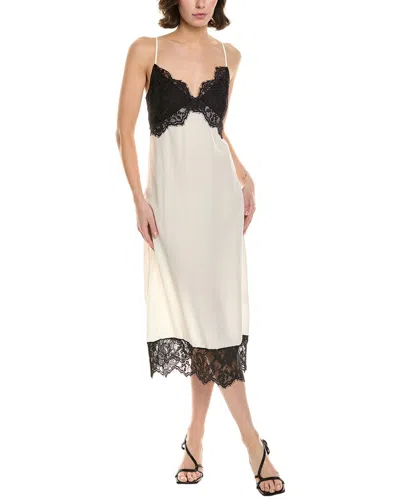 Rebecca Minkoff Ruby Lace Slip Dress In White