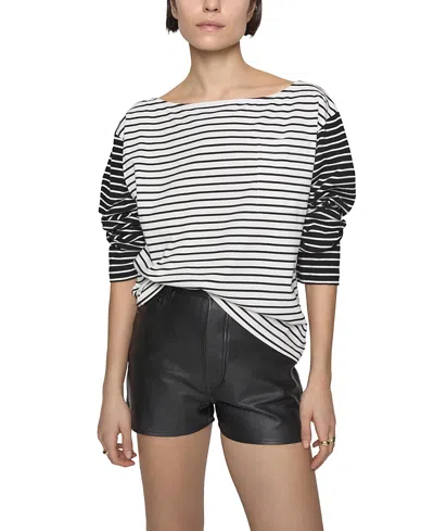 REBECCA MINKOFF RUBY STRIPE POCKET TEE