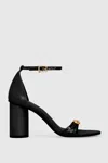 Rebecca Minkoff Sandal With Buckles In Black
