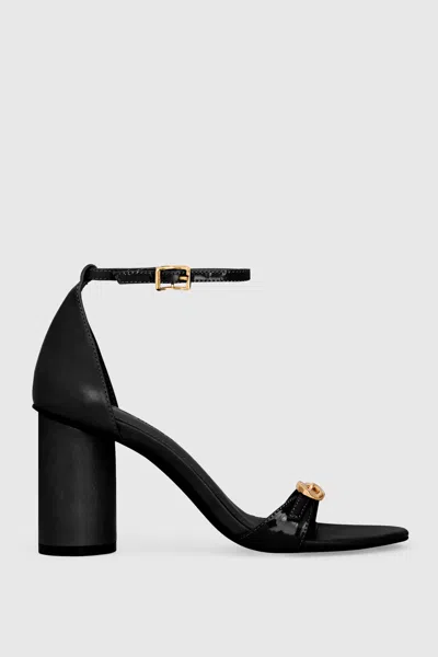 Rebecca Minkoff Sandal With Buckles In Black