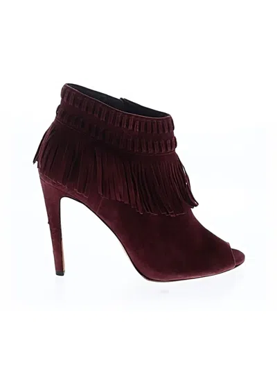 Pre-owned Rebecca Minkoff Sandals In Burgundy