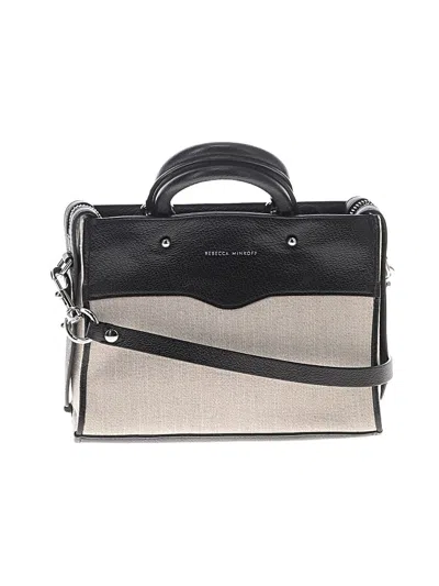 Pre-owned Rebecca Minkoff Satchel In Gray