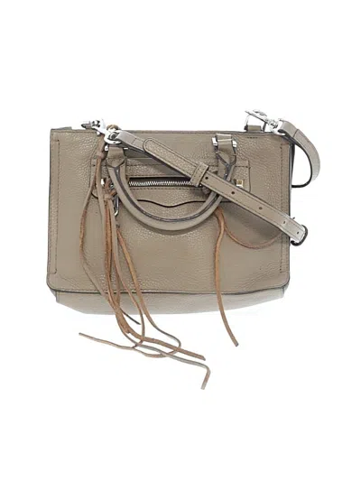 Pre-owned Rebecca Minkoff Satchel In Gray