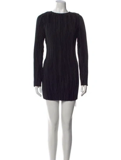 Pre-owned Rebecca Minkoff Scoop Neck Mini Dress W/ Tags In Black