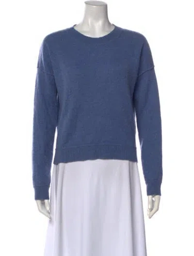 Pre-owned Rebecca Minkoff Scoop Neck Sweater In Blue