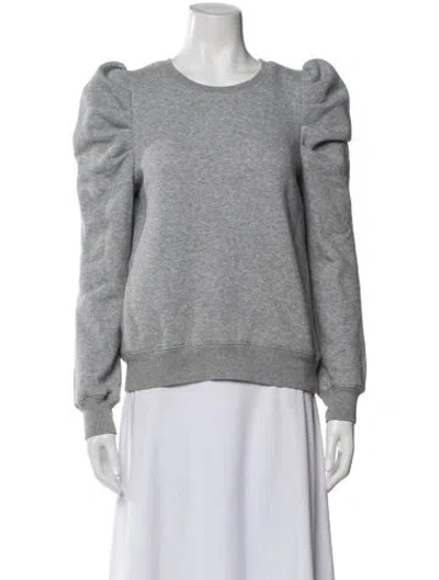 Pre-owned Rebecca Minkoff Scoop Neck Sweater In Gray