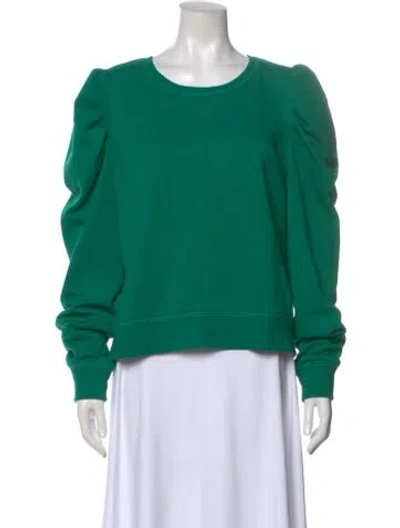 Pre-owned Rebecca Minkoff Scoop Neck Sweater In Green