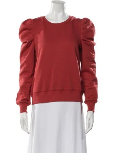 Pre-owned Rebecca Minkoff Scoop Neck Sweater In Red