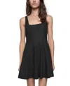 Rebecca Minkoff Selena Seamed Dress In Black